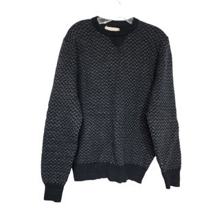 Frederik Anderson Copenhagen Printed Knit Sweater L